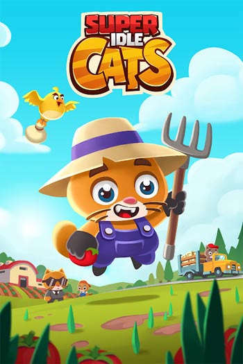 Game nông trại trong thế giới loài mèo tuyệt đẹp