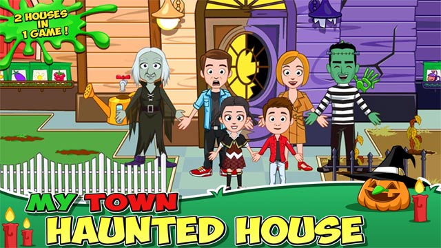 Game thám hiểm nhà ma vui nhộn cho bé