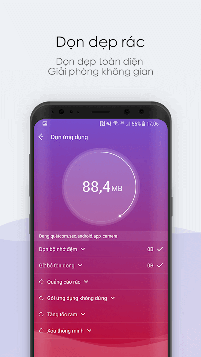 Dọn sạch rác