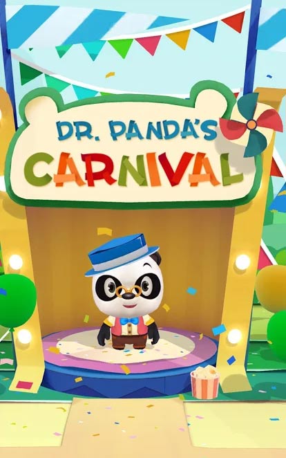 Game vui chơi trong lễ hội với gấu trúc