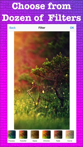 Chọn từ hàng chục bộ lọc