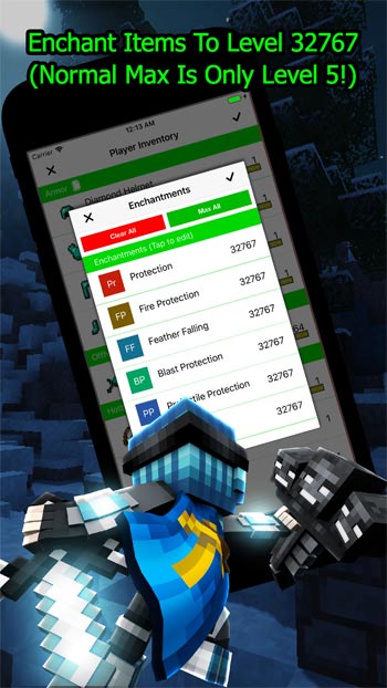 Phù phép vật phẩm lên tới level 32767