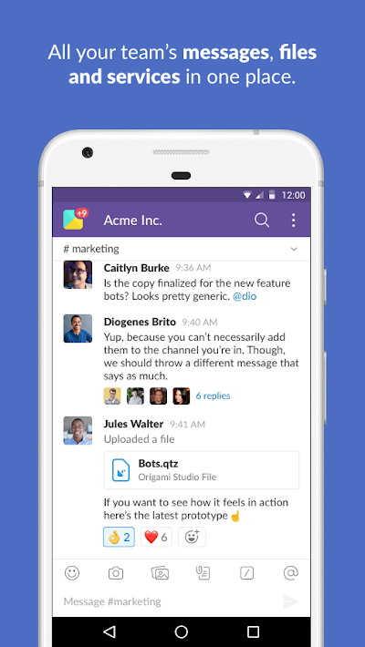 Slack giúp lưu tất cả tin nhắn, file và dịch vụ trong cùng 1 nơi