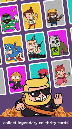 Thu thập thẻ bài các ngôi sao huyền thoại