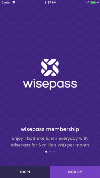 Với 6 triệu đồng, thành viên WisePass có thể thưởng thức bữa trưa hoặc 1 chai rượu mỗi ngày
