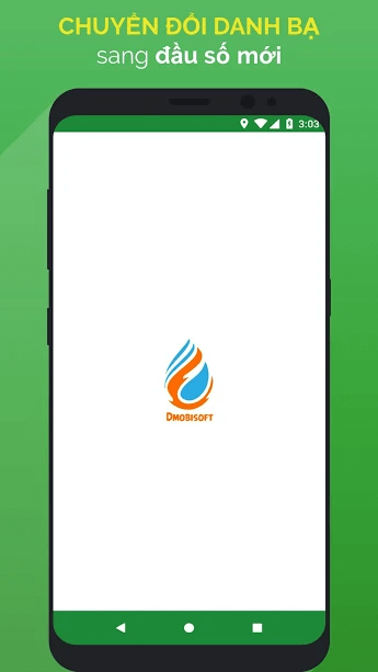 Giao diện chuyển danh bạ sang đầu số mới