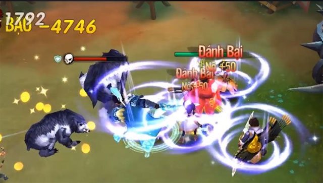 Giao diện chiến đấu