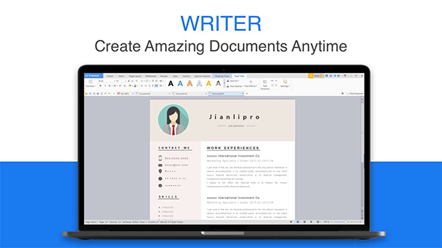 Soạn thảo văn bản với WPS Office Free