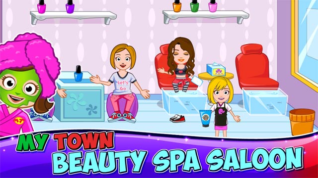 Game quản lý salon làm đẹp My Town: Beauty Spa Saloon