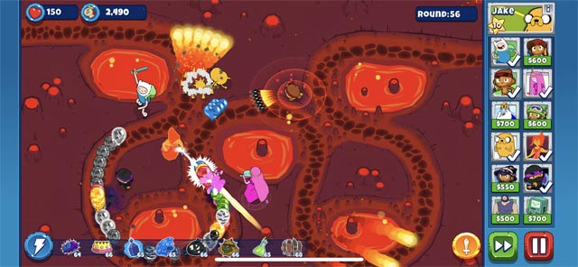 Kết hợp giữa Bloons TD và Adventure Time của Cartoon Network.