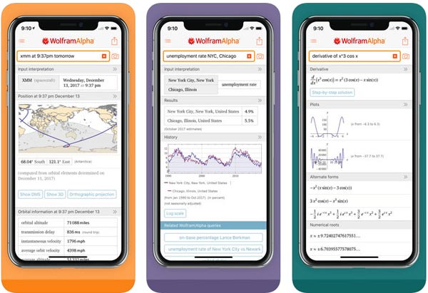 Ứng dụng giải toán và tìm kiếm thông minh WolframAlpha
