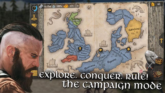 Khám phá, chinh phục và thống trị trong RAGNAROK Vikings at War iOS