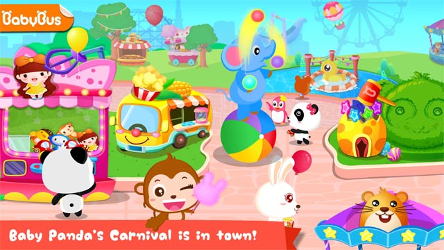 Lễ hội Baby Panda’s Carnival đã chính thức bắt đầu