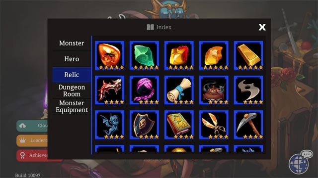 Thu thập các di vật với sức mạnh bí ẩn