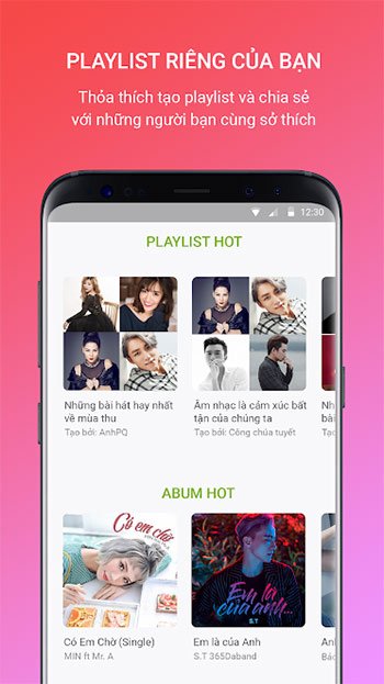 Tạo Playlist trên Keeng