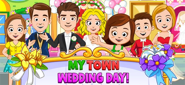Game mô phỏng My Town: Wedding cho iOS