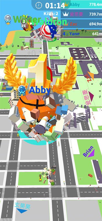 Lăn đến mọi nơi trong thành phố mở rộng lớn