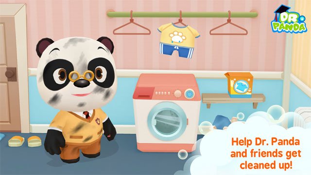 Giúp Dr.Panda và những người bạn làm vệ sinh cá nhân