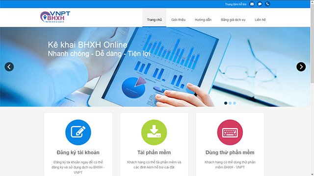 Đăng ký tài khoản VNPT BHXH