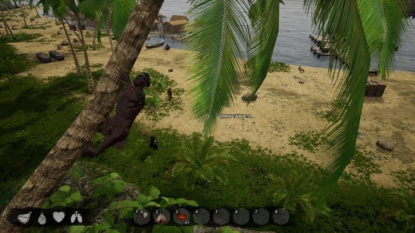 Trèo lên cây để trốn và quan sát kẻ thù