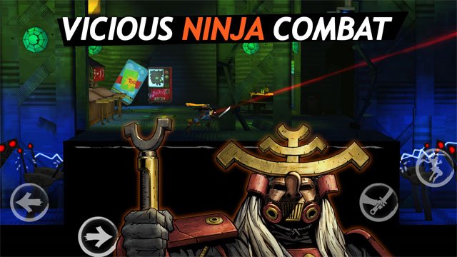 Sử dụng nhiều kỹ năng chiến đấu và vũ khí ninja