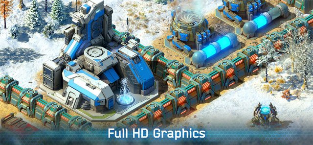 Đồ họa 3D tuyệt đẹp của Battle for the Galaxy 