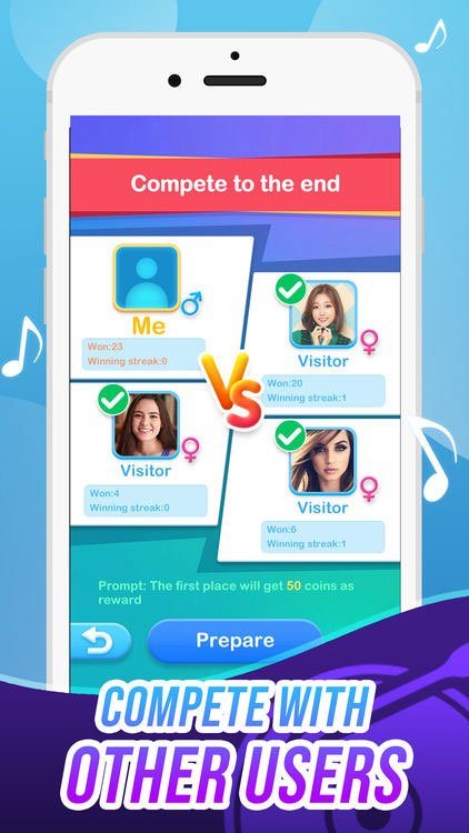 Cạnh tranh với người chơi khác trên toàn cầu