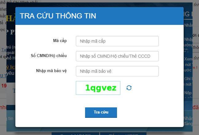 Tra cứu thông tin 