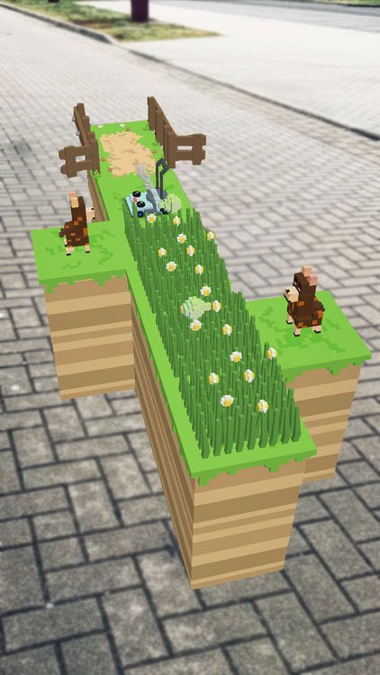 Chơi game với tính năng AR độc đáo
