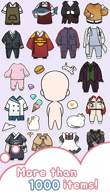 Tùy chỉnh nhân vật với hàng nghìn item