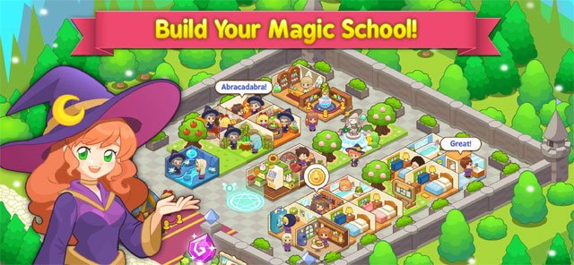 Game xây dựng trường học phép thuật