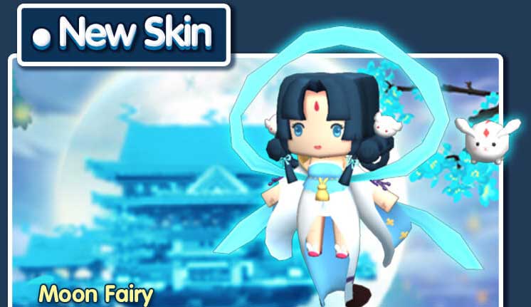 Nhân vật nàng tiên trăng trong Mini World: Block Art