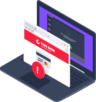 Avast Internet Security chặn web giả mạo