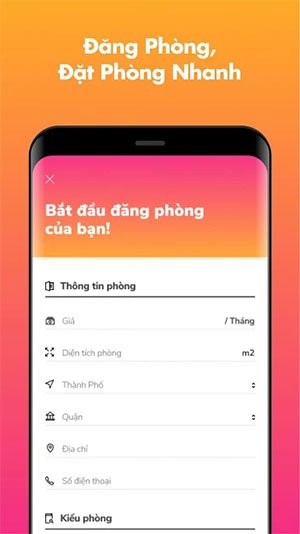 Đặt phòng nhanh chóng
