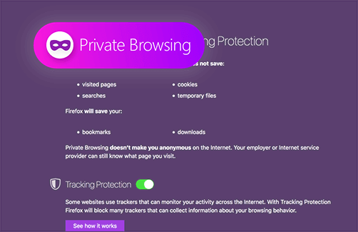 Firefox Quantum bảo vệ sự riêng tư