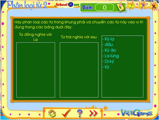 Phân loại từ 2