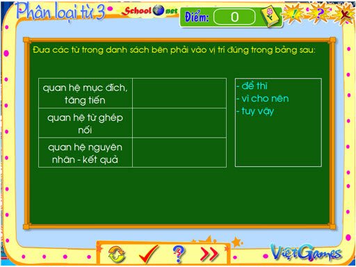 Phân loại từ 3