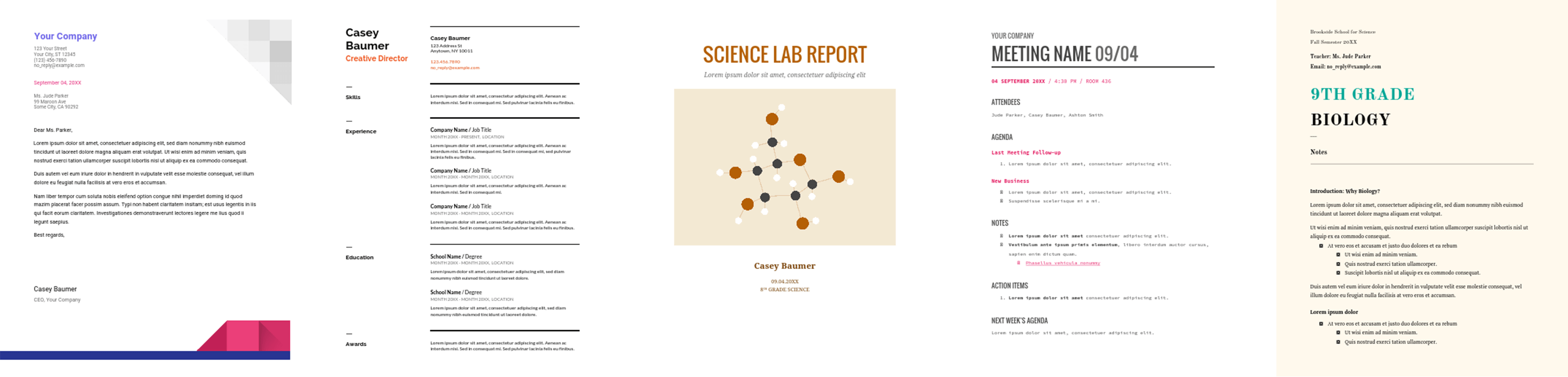 Google Docs hỗ trợ nhiều mẫu template