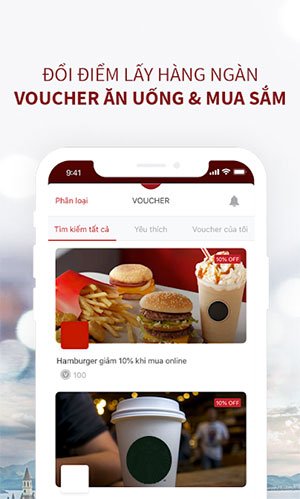 Đổi điểm lấy hàng ngàn voucher