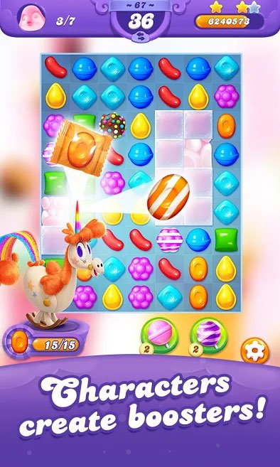 Các nhân vật quen thuộc trong game tạo ra những Booster hữu ích