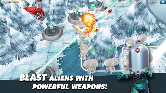 Tiêu diệt quân xâm chiếm với nhiều loại vũ khí uy lực