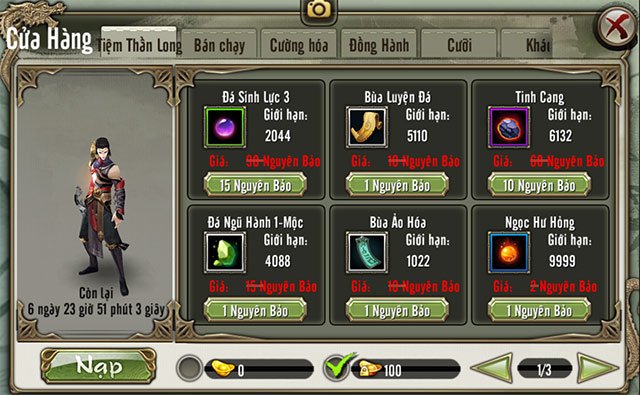 Cửa Hàng Tiệm Thần Long