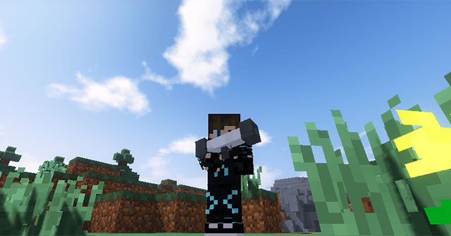 Working Gun ModMinecraft Mod cung cấp các loại súng hiện đại