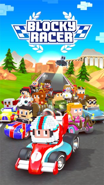 Game đua xe phong cách khối hộp vui nhộn