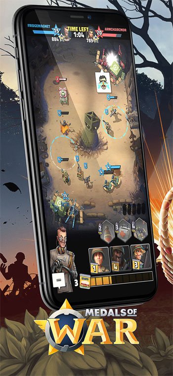 Game chiến thuật nhiều người chơi - Medals of War 