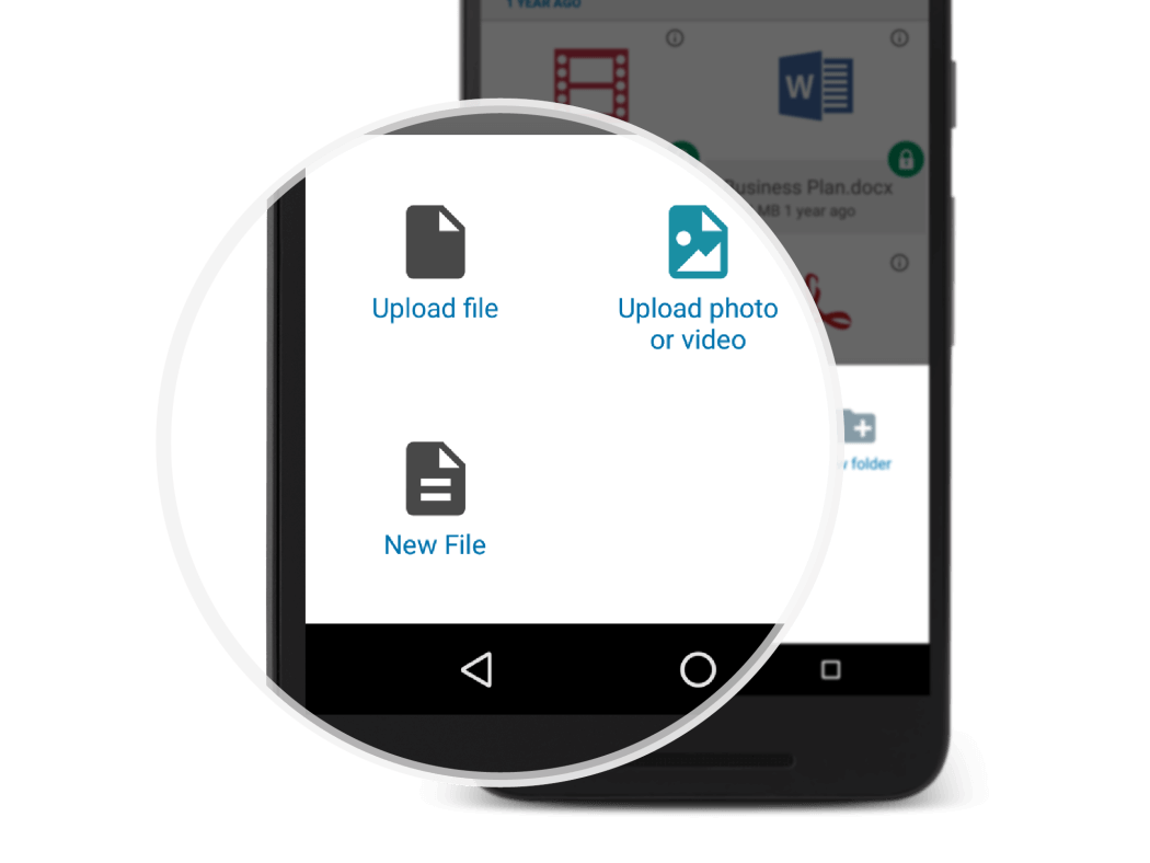 Upload file mã hóa lên Boxcryptor
