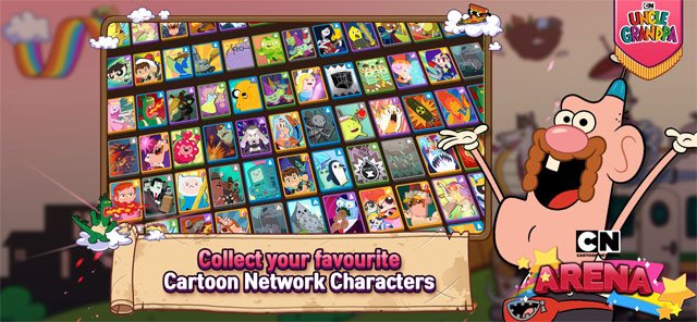 Thu thập các anh hùng Cartoon Network yêu thích của bạn