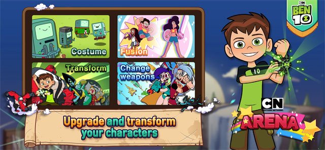 Nâng cấp và biến đổi nhân vật