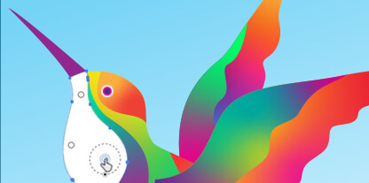 Adobe Illustrator CC thoải mái tùy chỉnh gradient