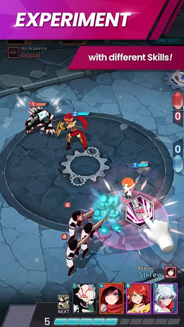 Thử nghiệm nhiều kỹ năng khác nhau